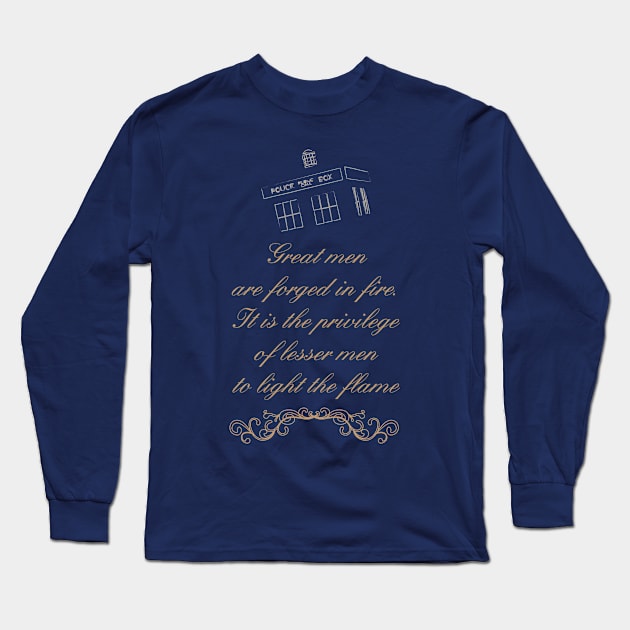 War Doctor Long Sleeve T-Shirt by quinnsnake